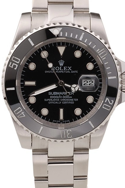 Rolex copies cheap Rolex Ceramic 98235 Bezel Black Black Dial Submariner 0717